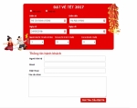 Vé máy bay tết 2017  đi Sài Gòn giá rẻ